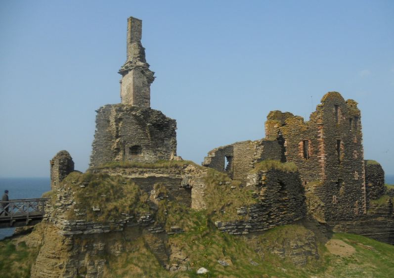 Rovine del Castello Sinclair Girnigoe, Caithness